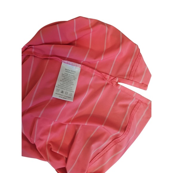 FootJoy Golf Polo Shirt‎ Striped Performance Athletic Casual Pink Large - Picture 7 of 7